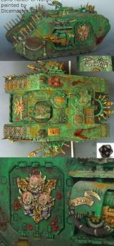 Chaos Space Marines Land Raider of Nurgle by Dicemaster