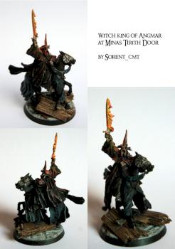 Witch King of Angmar at Minas Tirith Door by Sorent cmt