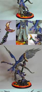 Greater Daemon of Tzeentch by mattsterbenz