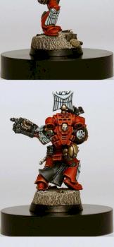 Blood Angels Honour Guard Marine by jahminis