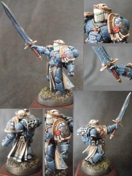 Ultramarine Emperor's Champion by fronsom