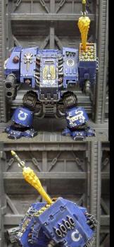 Ultramarine Dreadnought by buffnerd