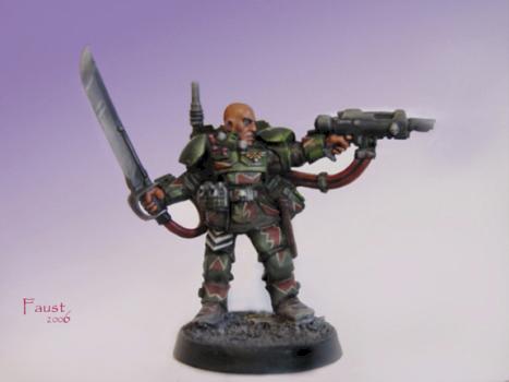 Kasrkin Sergeant by Faust