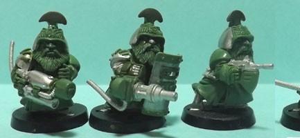 SF Dwarves AKA Scrunts Airship Troops by bolley