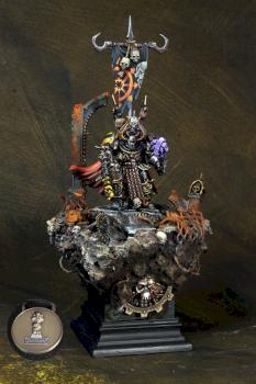 Iron Warrior Terminator Lord Golden Demon 2013 Entry by Savagemind666