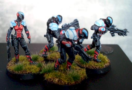 Infinity Nomads Wildcat Team by Valorus