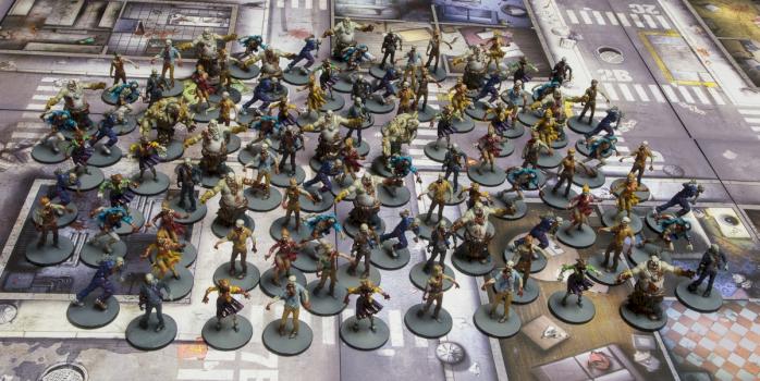 Painted Zombicide Set - the Zombie Horde by Jarrett