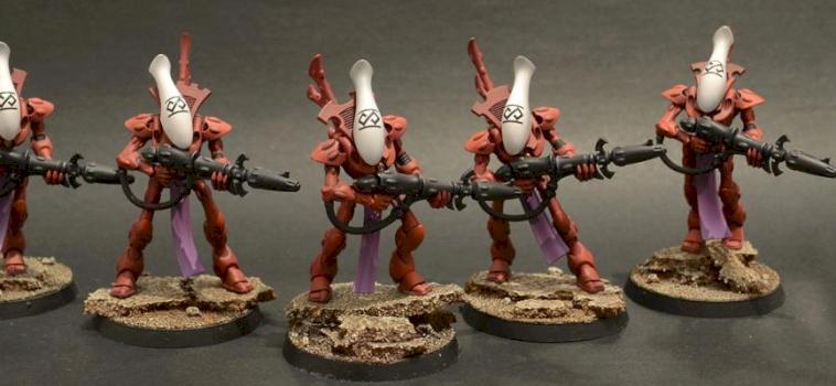 Eldar Wraithguards by Cliff1995