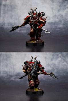 CHAOS SPACE MARINE ASPIRING CHAMPION by jason