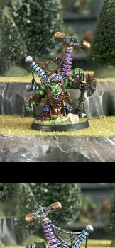 Ork Big Mek Completed by Sukigod