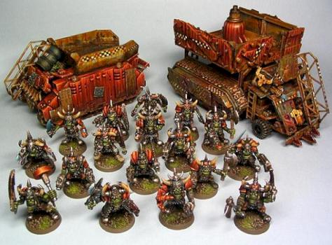 17 classic Skarboyz & 2 Wagons by nomic