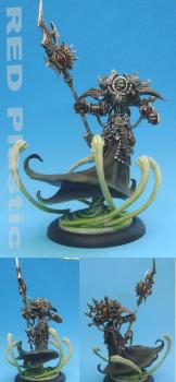 Privateer Press Epic Lich Lord Asphyxious by RED Plastic