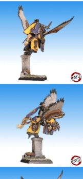 Bretonnian Lord on Pegasus mount by dead