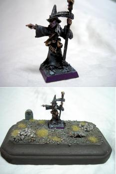 Witch / Eater of Crows / Necromancer for Vampire Counts Army by The Wargames Painter