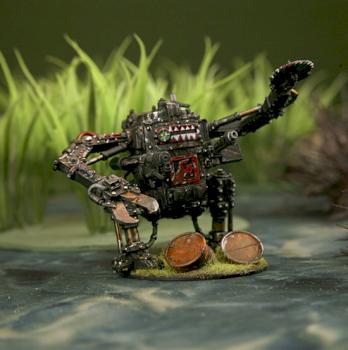 Ork Dreadnought by Sukigod