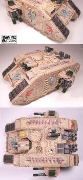 Deathwing Land Raider by blackfezstudios