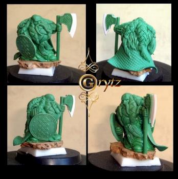 28mm dwarf lord 3 by GRYTZminis