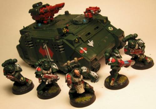 Dark Angels Combat Squad by Acryn