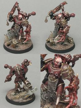 Chaos Space Marines - Champion of Khorne by GriffinPainting