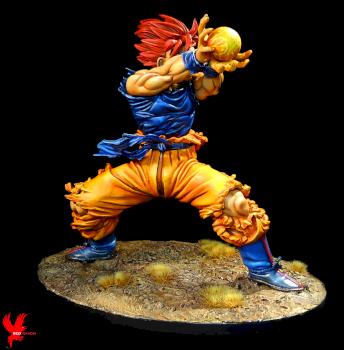 Goku Super Saiyan - Dragonball Z by RedRavonMinis