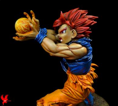 Goku Super Saiyan - Dragonball Z by RedRavonMinis