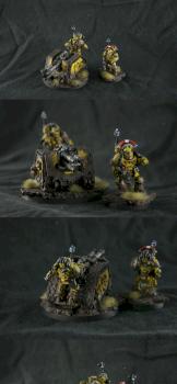 Imperial Fists Forge World Rapier Laser Destroyer by Lemartes