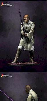 Mace Windu- 75mm Official BoxArt by Banshee