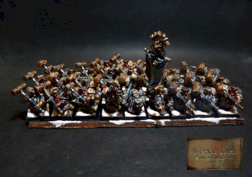 Warhammer dwarfs hammerers by Coticone Il Grigio