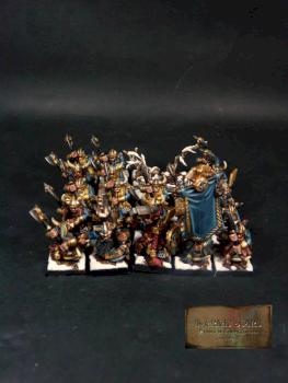 Warhammer dwarfs warriors by Coticone Il Grigio