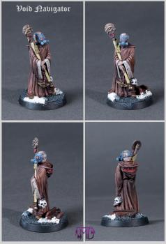 Void Navigator as Imperial Psyker in Inquisition retinue by Moorhed