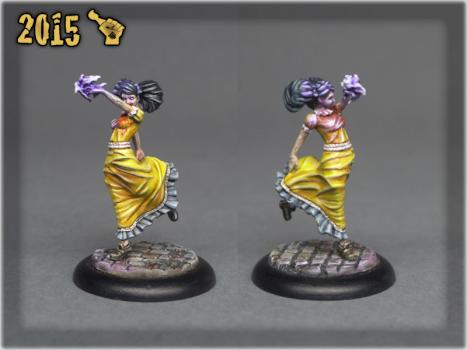 Scar_hand Painting - Malifaux Take Back the Night Molly by Nazroth by Nazroth