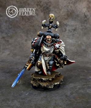 Space Marines Black Templars High Marshall Helbrecht by Awaken Realms