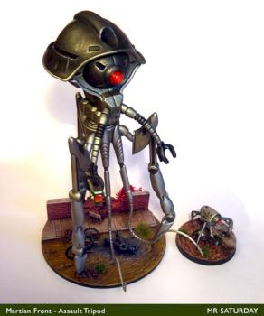 Martian Assault Tripod by mrsaturday