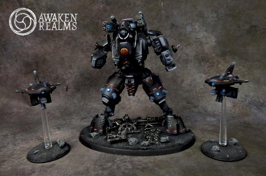 Tau Empire XV95 Ghostkeel by Awaken Realms