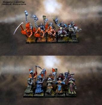 Empire Flagellant Warband by HooY