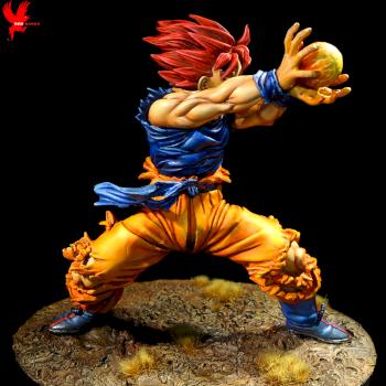 Goku Super Saiyan - Dragonball Z by RedRavonMinis