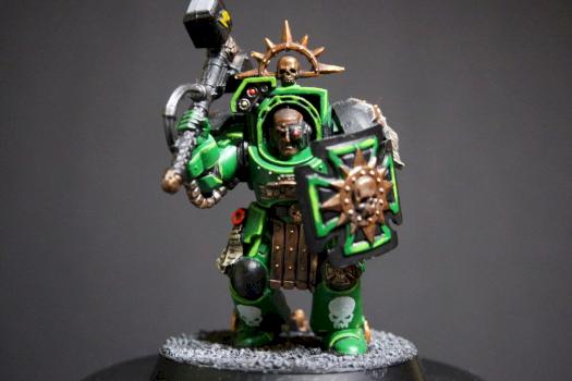 Salamanders Assault Terminator sergeant or captain by Onehanded