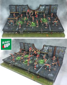 Skaven team for Blood Bowl by Pixmen