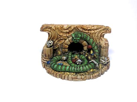 Grendel OOP Dungeon Serpent Treasure Stash by The_Iron_Painter