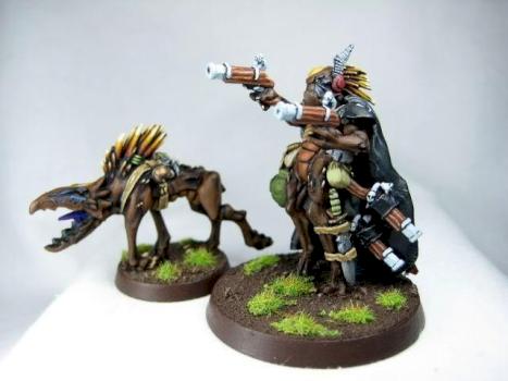 Kroot Shaper and Hound by Oaka