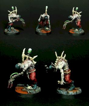 Gorgones Eldars noirs/Dark eldar Wracks by Pazuzu