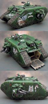 Dark Angels Land Raider by bevulf