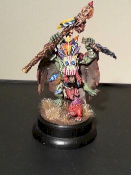 ork shaman by Craig fisher