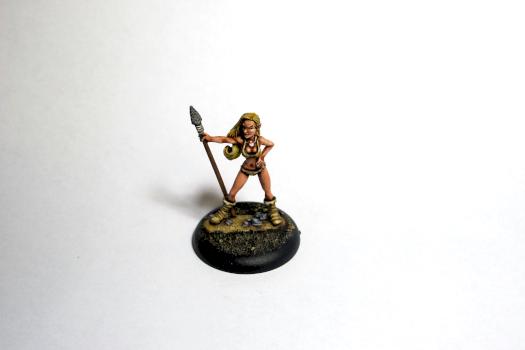 Reaper Miniatures Pulp Heroine / Cavewoman by The_Iron_Painter