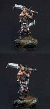 Gaint Barbarian with sword by HopeRiver