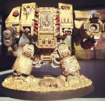 Dark Angels Dreadnought by precursor