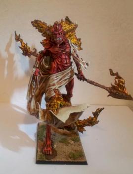 Incarnate Elemental of Fire Forge World by PowerhouseMiniatures