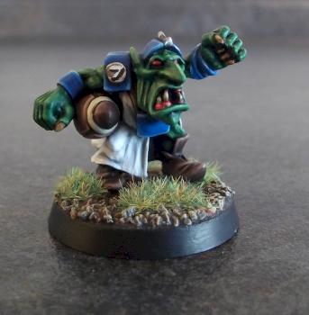 Blood Bowl Goblin, BloodBowl Gobbo by Dino