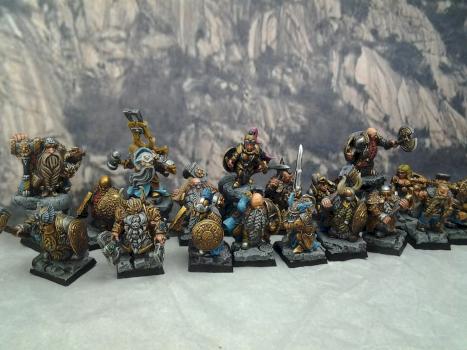 dwarf warriors by gilsby