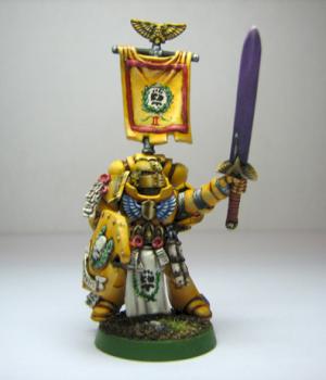 Imperial Fist Company Champion by Komrad